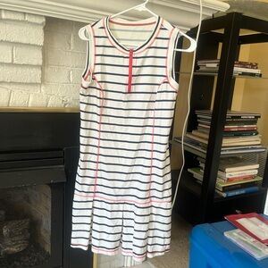Striped Sleeveless Dress